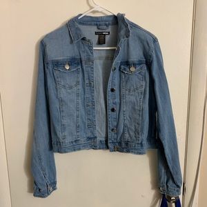 Cropped Jean Jacket (never worn)